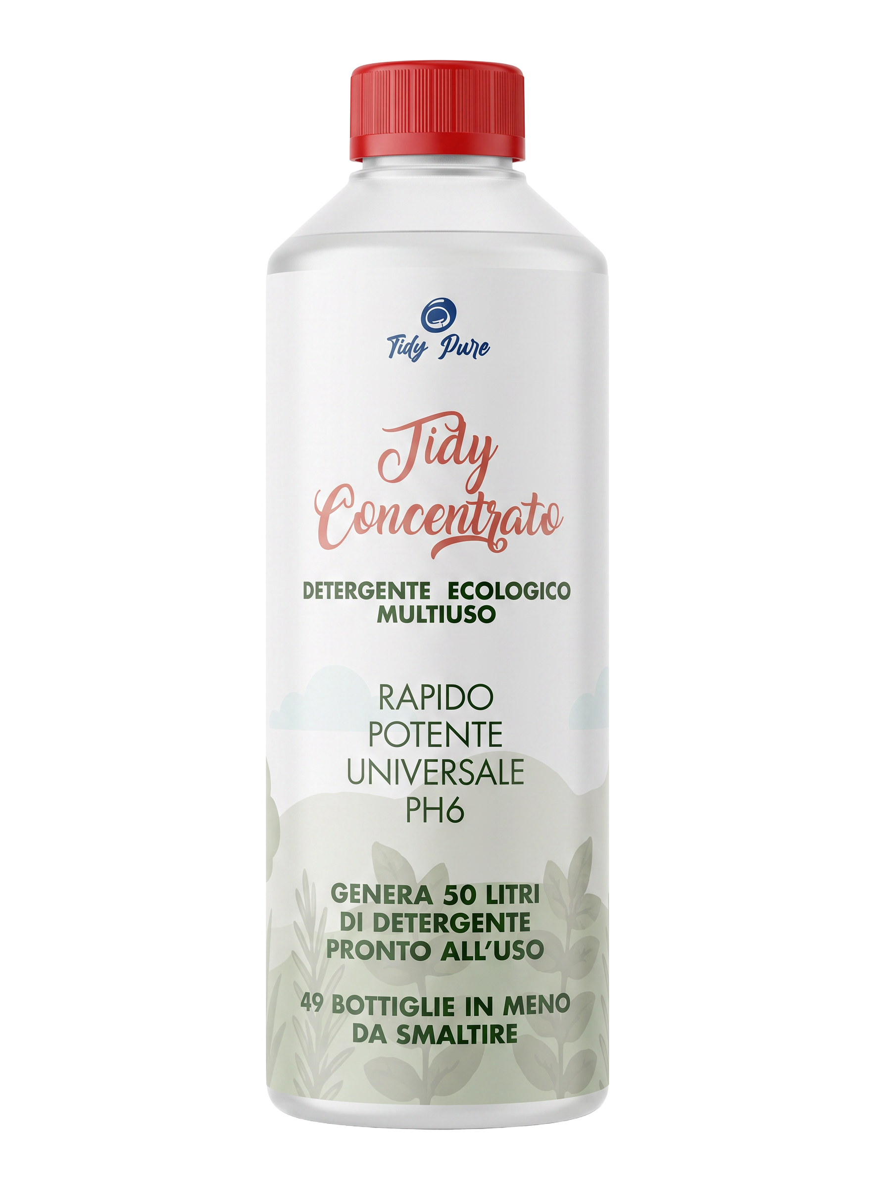 Tidy Pure — Tidy Concentrato, detergente ecologico multiuso 500ml
